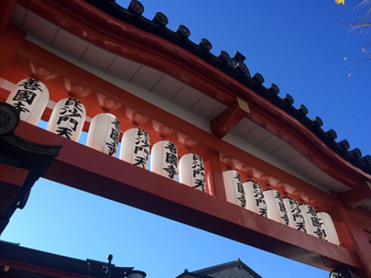 善国寺 毘沙門天