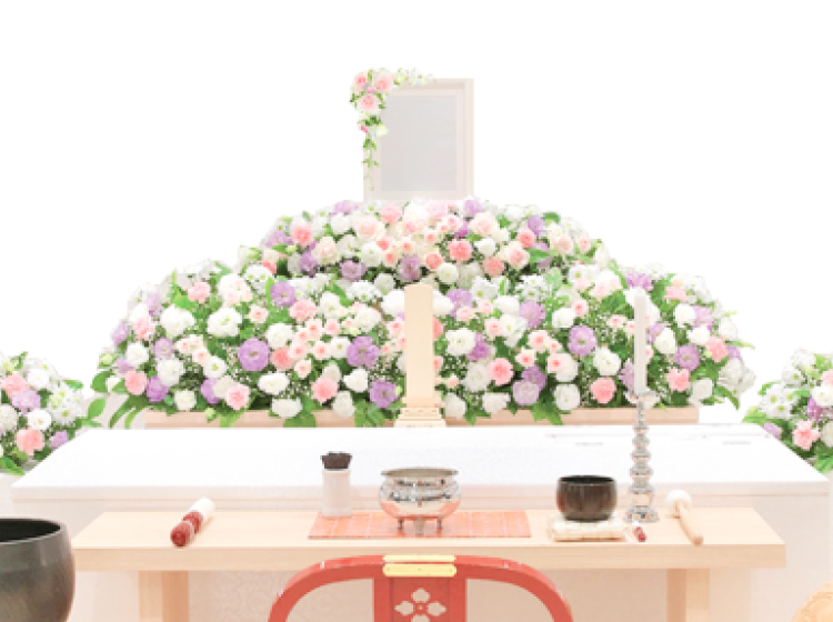 葬儀・葬式・家族葬の花祭壇